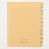 Bloemen Late Summer Waterverf Planner (Achterkant)