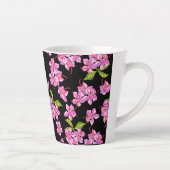 Bloemen Latte Mok (Rechts)