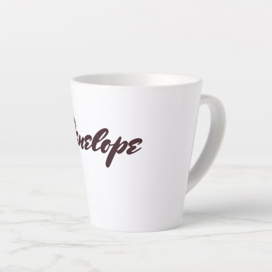 Bloemen Latte Mok (Rechterhoek)