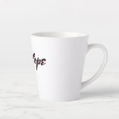 Bloemen Latte Mok (Rechts)