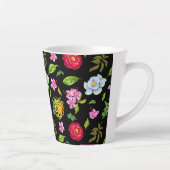 Bloemen Latte Mok (Rechts)