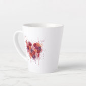 Bloemen Latte Mok (Linkerhoek)