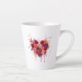 Bloemen Latte Mok