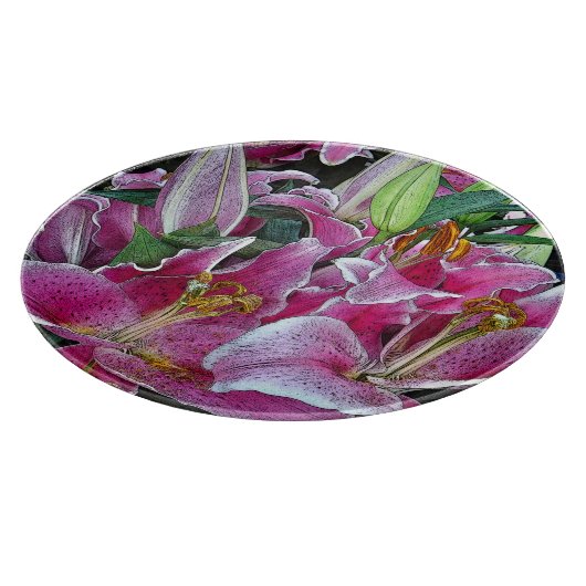 BLOEMEN/LAVENDEL-ROZE, ROZE EN GROENE KLEUREN/DAYL SNIJPLANK (Hoek)