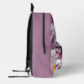 Bloemen Lavendel witte rugzak (Links)