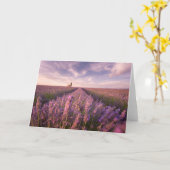 Bloemen | Lavender Southern France Kaart (Gele Bloem)