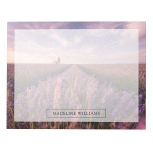 Bloemen   Lavender Southern France Notitieblok