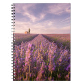 Bloemen | Lavender Southern France Notitieboek (Voorkant)