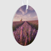 Bloemen | Lavender Southern France Ornament (voorkant)