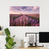 Bloemen | Lavender Southern France Poster (Thuiskantoor)