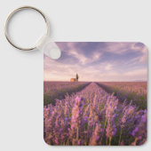 Bloemen | Lavender Southern France Sleutelhanger (Voorkant)