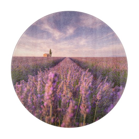 Bloemen | Lavender Southern France Snijplank (Voorkant)