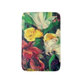 Bloemen Le Matin Badmat (Voorkant Verticaal)