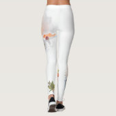 bloemen leggings (Achterkant)