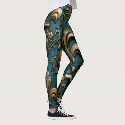  bloemen Leggings (Rechts)
