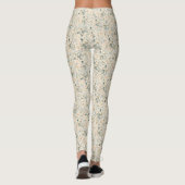   bloemen leggings (Achterkant)