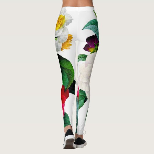  bloemen leggings (Achterkant)