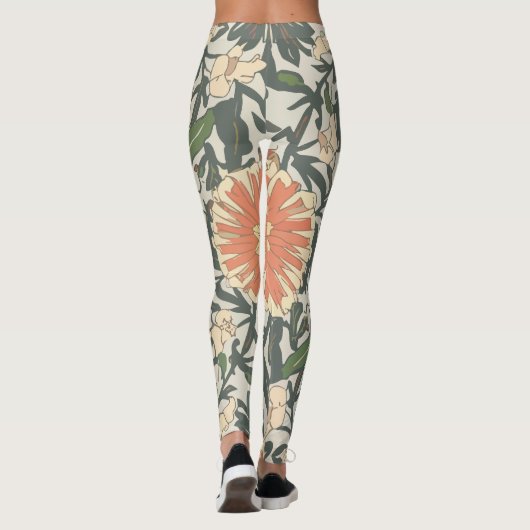 Bloemen Leggings (Achterkant)