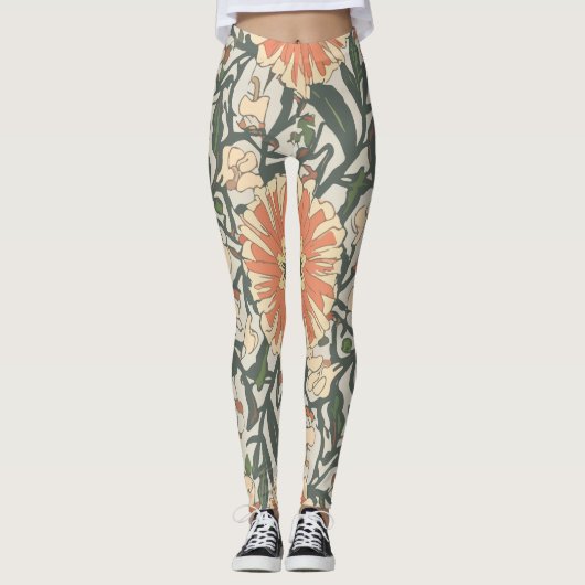 Bloemen Leggings (Voorkant)