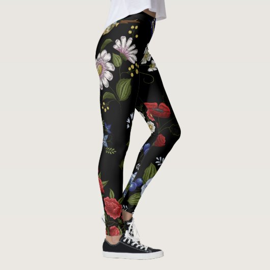 Bloemen Leggings (Rechts)