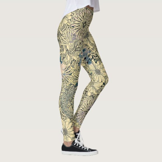 Bloemen Leggings (Rechts)