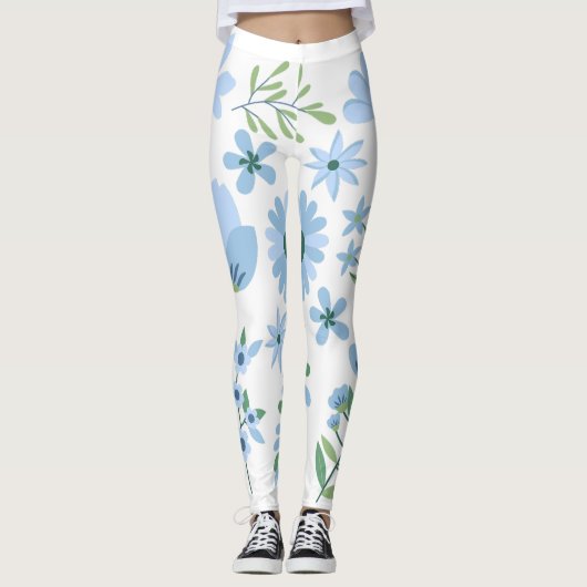 Bloemen Leggings (Voorkant)