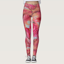 BLOEMEN LEGGINGS VAN DE KUNSTENAAR PAULA REILLY.