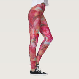 BLOEMEN LEGGINGS VAN DE KUNSTENAAR PAULA REILLY.