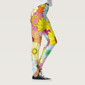 Bloemen Leggings voor vrouwen (Rechts)