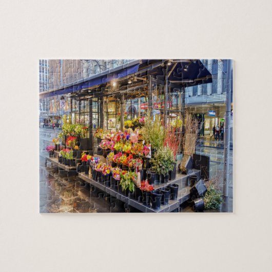 bloemen legpuzzel (Horizontaal)