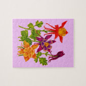 bloemen legpuzzel (Horizontaal)