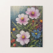 Bloemen Legpuzzel (Verticaal)