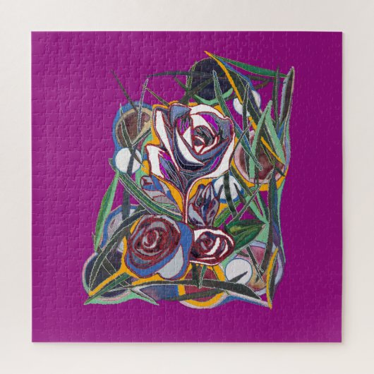 Bloemen Legpuzzel (Verticaal)