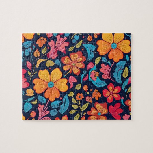 Bloemen Legpuzzel (Horizontaal)