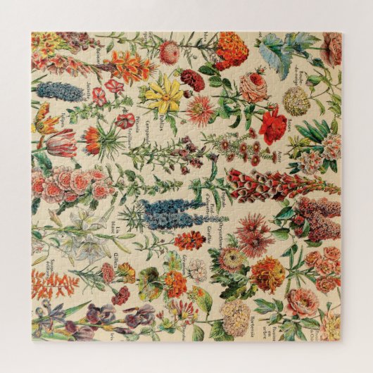  bloemen legpuzzel (Horizontaal)