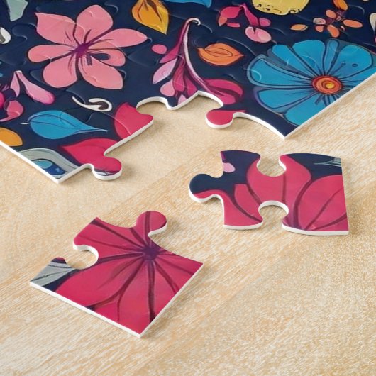 Bloemen Legpuzzel (Zijkant)