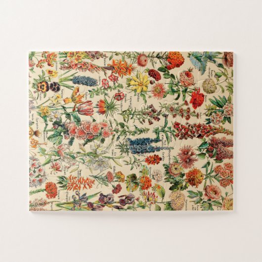 bloemen legpuzzel (Horizontaal)