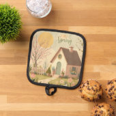 Bloemen/lente cottage pannenlap (Top down)