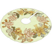 Bloemen Lente krans Bloem Roze Bloemen Art Kerstboom Rok (Gekanteld)