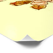 Bloemen Lente krans Bloem Roze Bloemen Art Poster (Hoek)