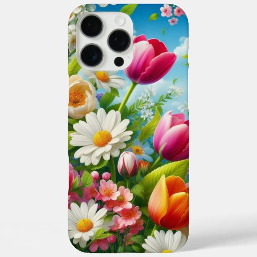 Bloemen/lente kunstwerk Case-Mate iPhone case (Achterkant)