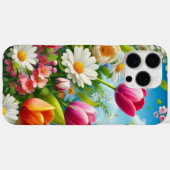 Bloemen/lente kunstwerk Case-Mate iPhone case (Achterkant (horizontaal))