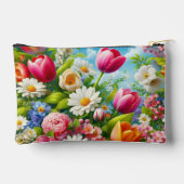 Bloemen/lente kunstwerk etui (Achterkant)