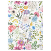 Bloemen  leraar klembord (Achterkant)