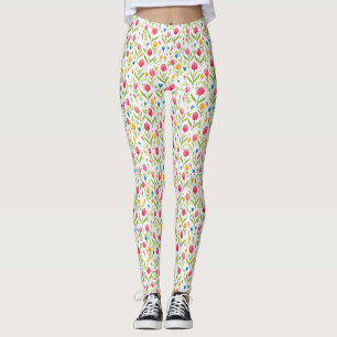 Bloemen leren ons geduld leggings