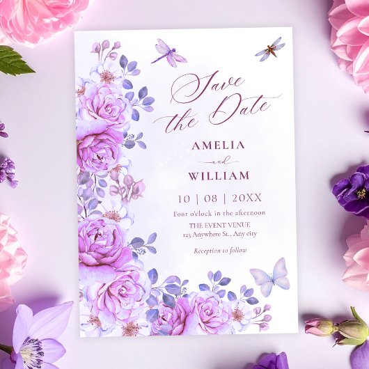 Bloemen libel save the date