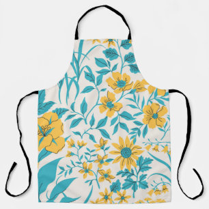  Bloemen: Liberty Motif Naadloos Schort