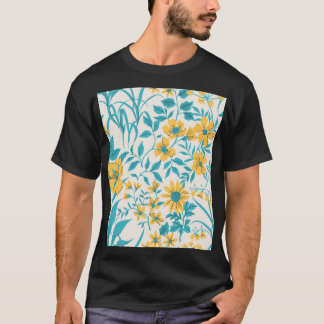 Bloemen: Liberty Motif Naadloos T-shirt