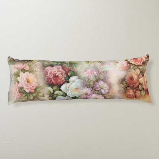 bloemen lichaamskussen (Achterkant)