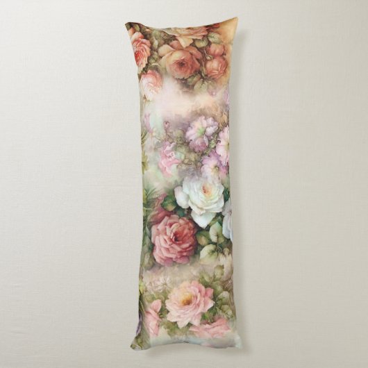  bloemen lichaamskussen (Achterkant (Verticaal))